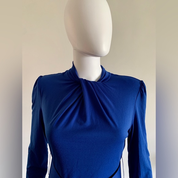 NWOT Marciano Jennie Belted Dress in Cobalt - Picture 3 of 10